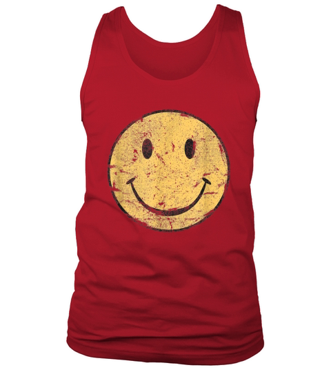 Vintage 70 Smiley Face Men's Tank Top