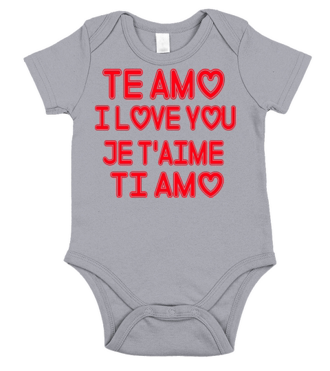 San valentin Valentines Day Short Sleeve Baby One-Piece