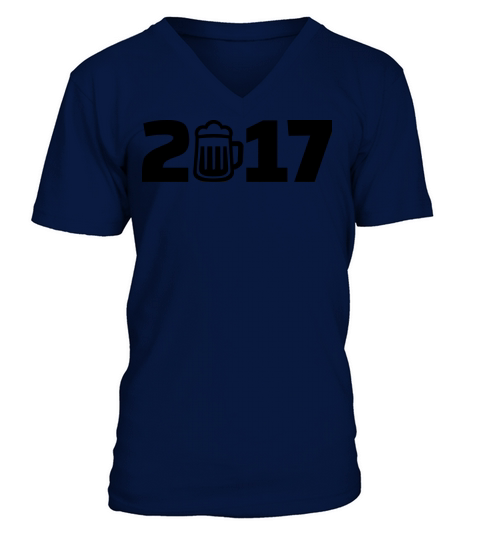 2017 Men's V-Neck T-shirt