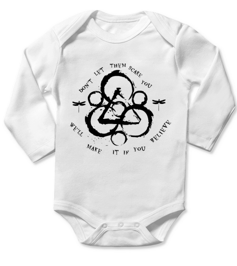 Coheed and Cambria Scare You Long Sleeve Baby One-Piece