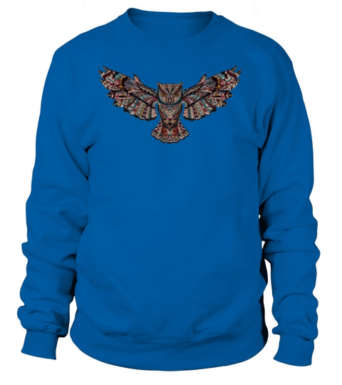 owl colorful present Women's Sweatshirt