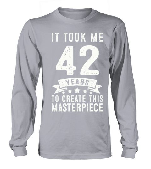 Funny 42 Years Old 1979 T Shirt 42th Birthday Gift Men's Long Sleeve