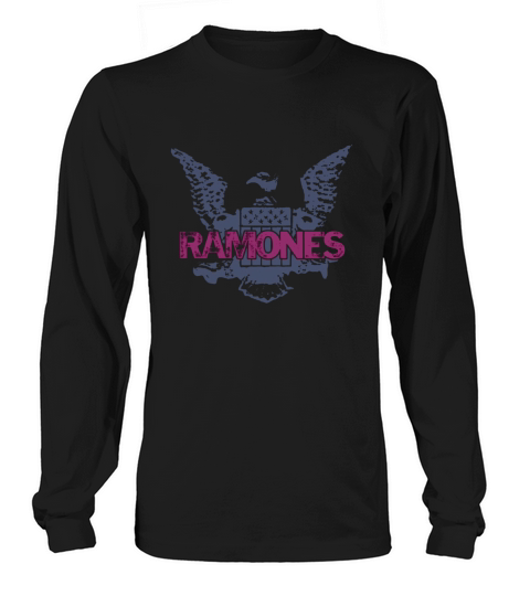 Ramones Purple Eagle Long sleeved Unisex