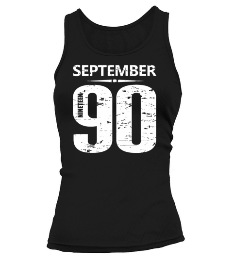 September 1990 Shirt number Women's Tank Top