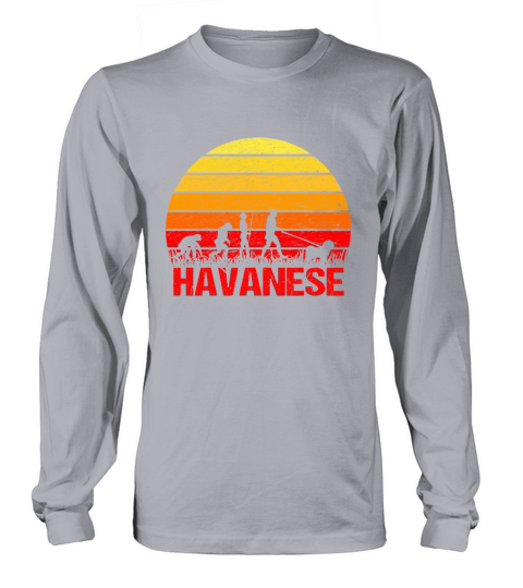 Havanese Sunset Evolution Women's Long Sleeve