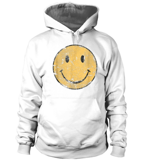 Vintage 70 Smiley Face Women's Hoodie