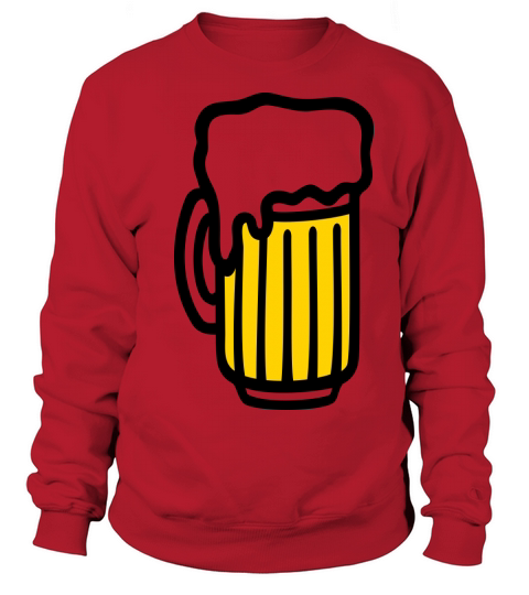 beer glass beer mug beer garden Women's Sweatshirt
