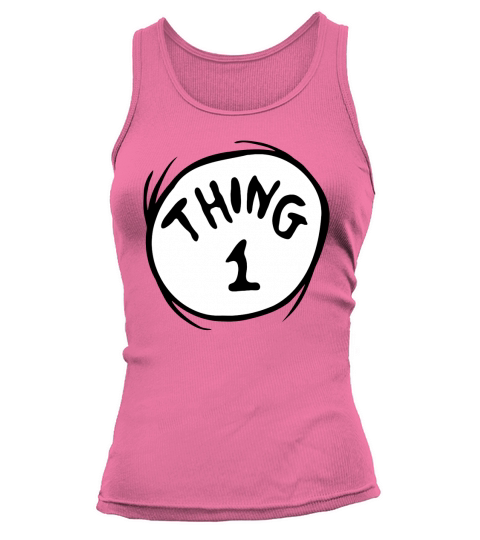 Dr Seuss Thing 1 Tank top Woman