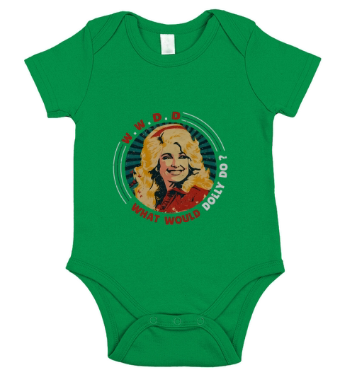Dolly Parton What Would Dolly Do Short Sleeve Baby One-Piece