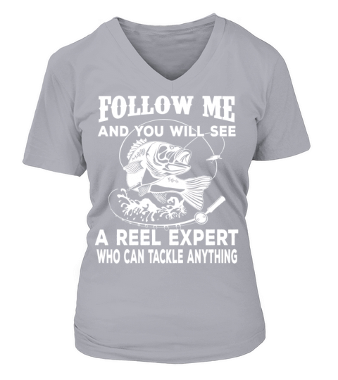 Fisher - Youll see an expert tackling anything Women's V-Neck T-shirt