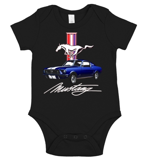 Mustang 67 Short Sleeve Baby One-Piece