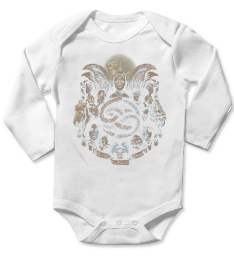 DO WHAT YOU DREAM 80S MOVIES NOSTALGIA FANTASY FANTASY MOVIE DO WHAT YOU DREAMTHE NEVERENDING STORY FALCOR Long Sleeve Baby One-Piece