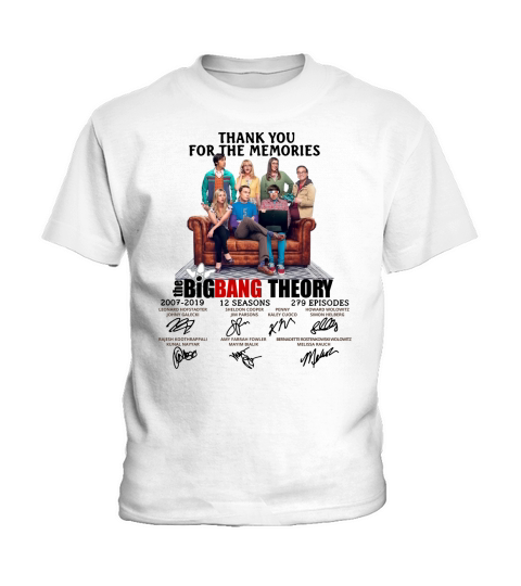 The bigbang theory thank you for the memories Kids T-Shirt