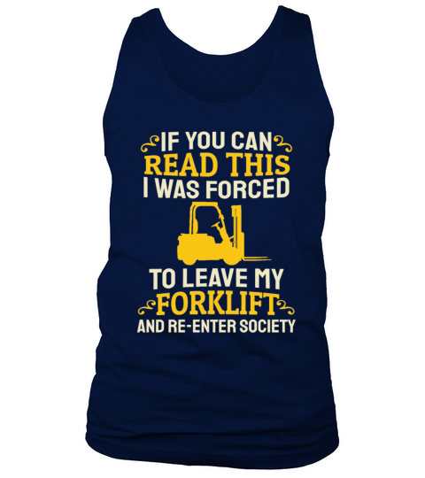 Forklift Driver Operator Forklifter Tank Top Unisex