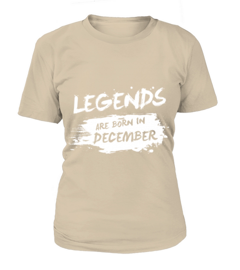 Legends are born in December Women's T-Shirt