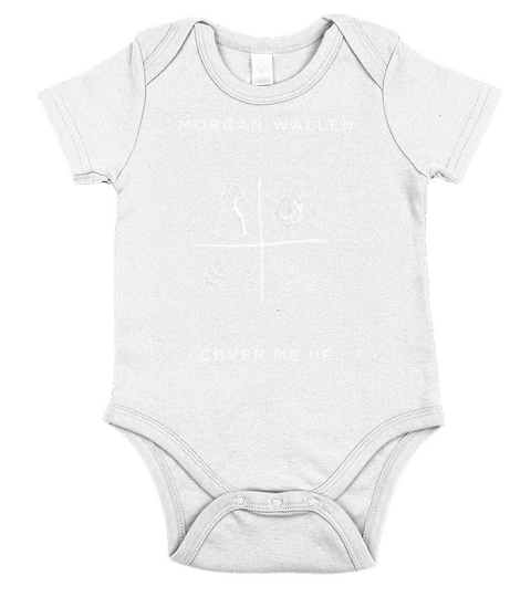 Morgan Wallen Cover Me Up Short Sleeve Baby One-Piece