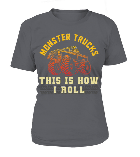 Retro Vintage Monster Trucks This Women's T-Shirt