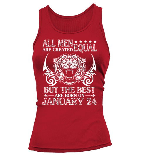 All Men Are Created Equal The Best Are Born On Jan Women's Tank Top
