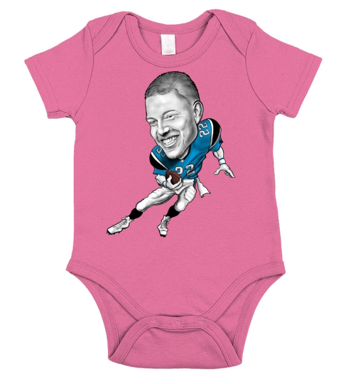 Christian Mccaffrey Short Sleeve Baby One-Piece