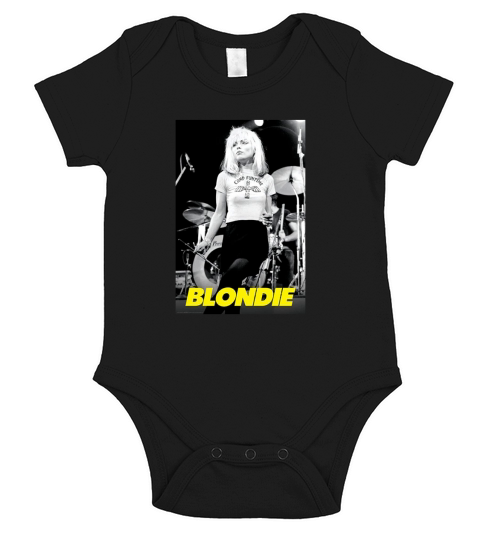 Blondie Rock Band Funtime - Ladies Flowy Tank Short Sleeve Baby One-Piece