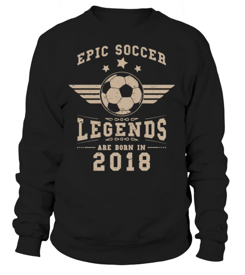 Soccer Birthday Gift Born In 2018 Women's Sweatshirt