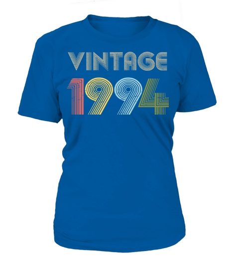 27th Birthday Vintage Shirt Born In 1994 Gift Tee Women's T-Shirt
