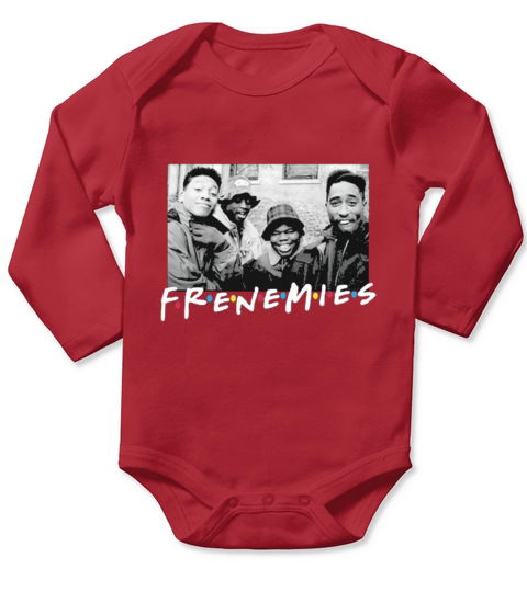 Frenemies Tupac Shakur Long Sleeve Baby One-Piece