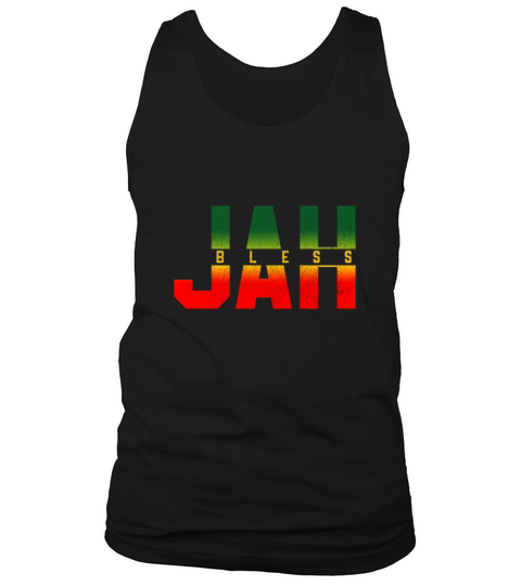 Jah Bless - Rastafari Reggae Music Jamaica Tank Top Unisex