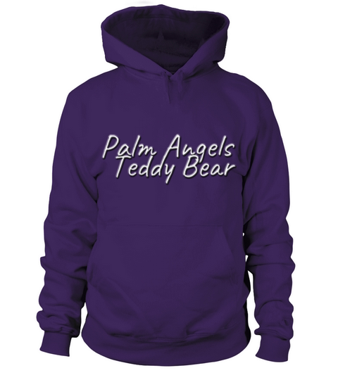 Palm Angels Teddy Bear Tshirt Men's Hoodie