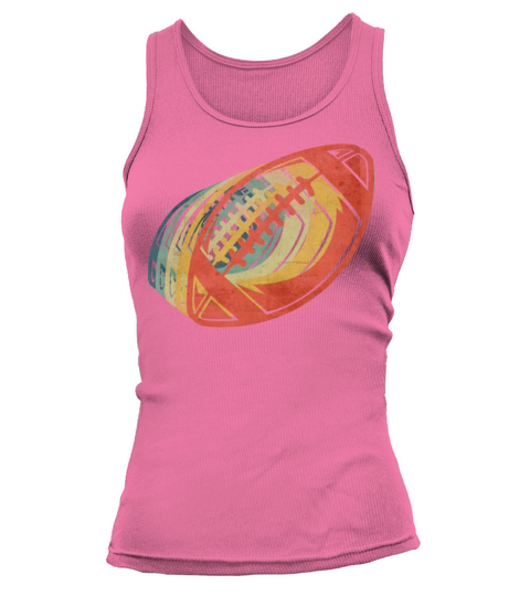 American Football Retro Vintage Color Tank top Woman