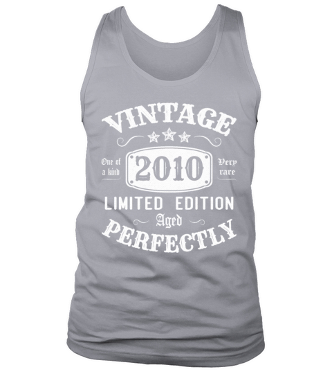Vintage 2010 Limited Edition Aged Perfectly Tank Top Unisex