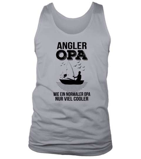 Angler grandpa like a normal grandpa just a lot co Men's Tank Top