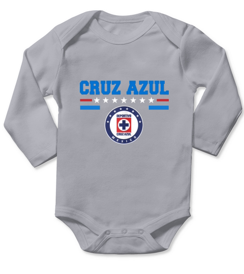 Cruz Azul Mexican Soccer Team Long Sleeve Baby One-Piece