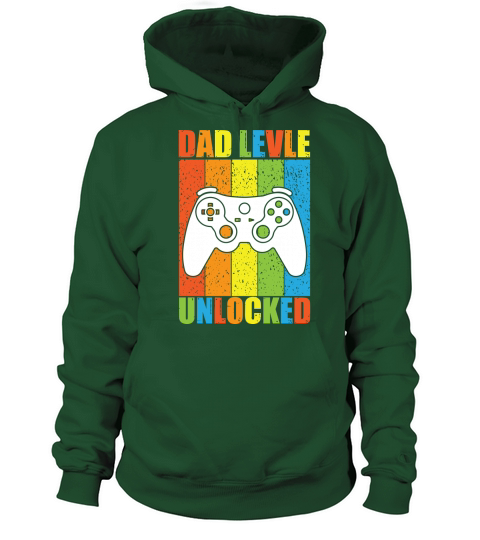 Dad Level Unlocked Funny Fathers Day Gifts Women's Hoodie