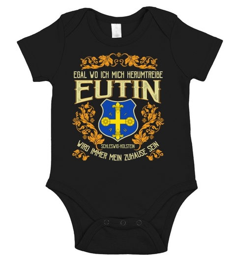 EUTIN EGAL WO ICH MICH HERUMTREIBE Short Sleeve Baby One-Piece