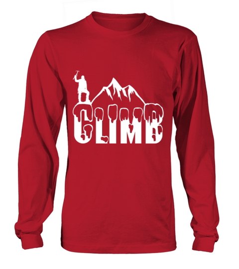 Ice Climbing Mountain Climber Outdoor Hiking Gift Long sleeved Unisex