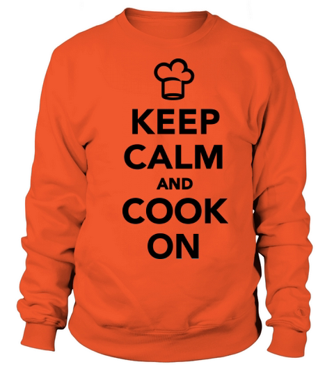 Keep calm and cook on Women's Sweatshirt