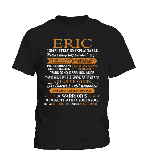 Eric completely unexplainable Kids T-Shirt