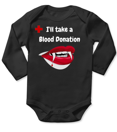 vampire halloween Long Sleeve Baby One-Piece