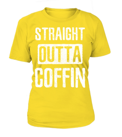 Straight Outta Coffin - Funny vampire Halloween Women's T-Shirt