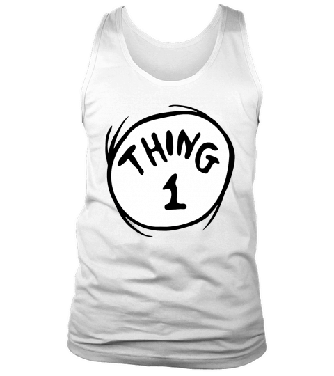 Dr Seuss Thing 1 Tank Top Unisex