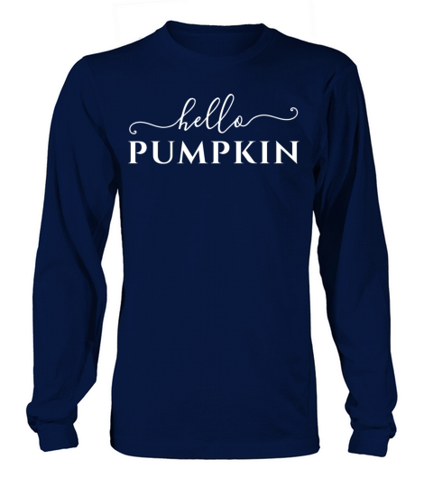 Hello Pumpkin Women's Long Sleeve