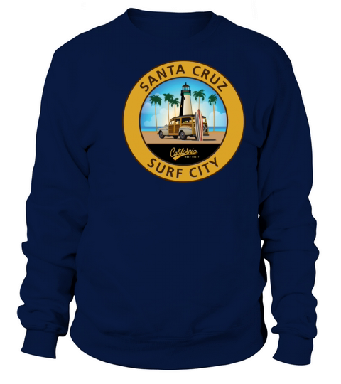 Santa Cruz Woodie Surf City Beach Women's Sweatshirt