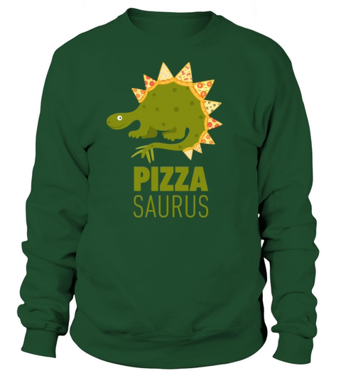 Funny Pizza Dinosaur graphic - perfect gift for Women's Sweatshirt