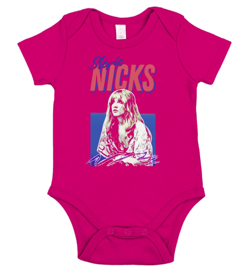 stevie nicks Short Sleeve Baby One-Piece