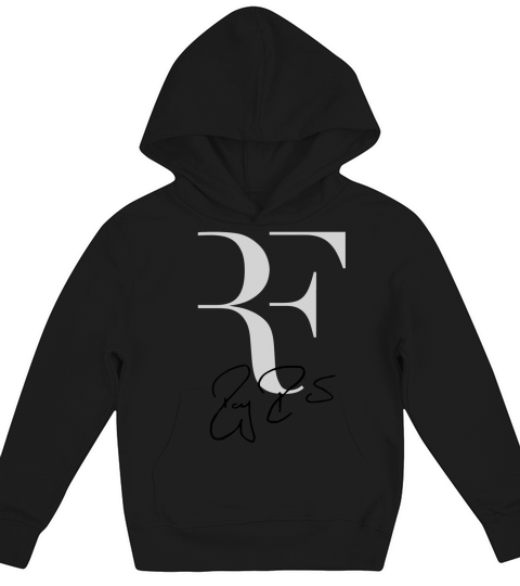 Rf logo roger federer perfect tennis shirt hoodie Kids Hoodie