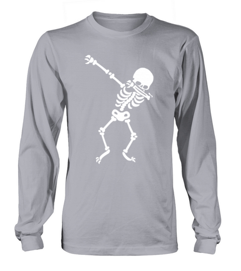 Dabbing Skeleton Women's Long Sleeve