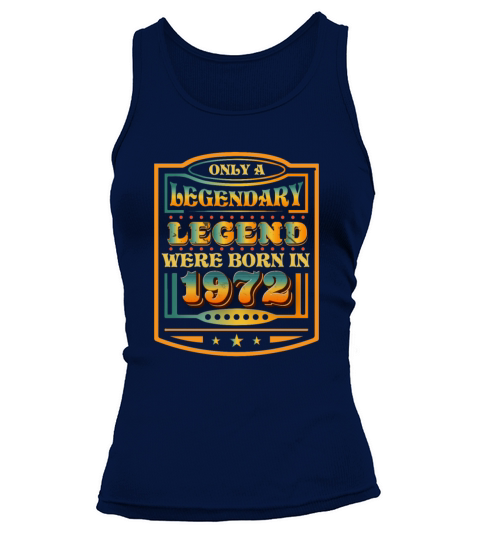 1972 Birthday Year Anniversary 50th Birthday Tank top Woman
