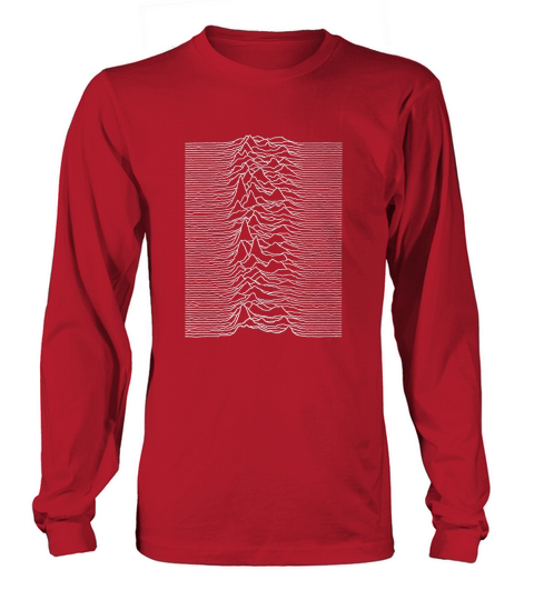 Joy Division Unknown Pleasures Long sleeved Unisex