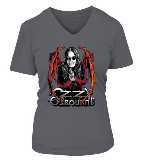 Ozzy Ozbourne Vintage V-neck T-Shirt Woman